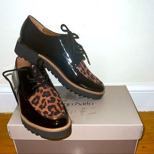 NWOT Franco Sarto leopard print shoes size US 7